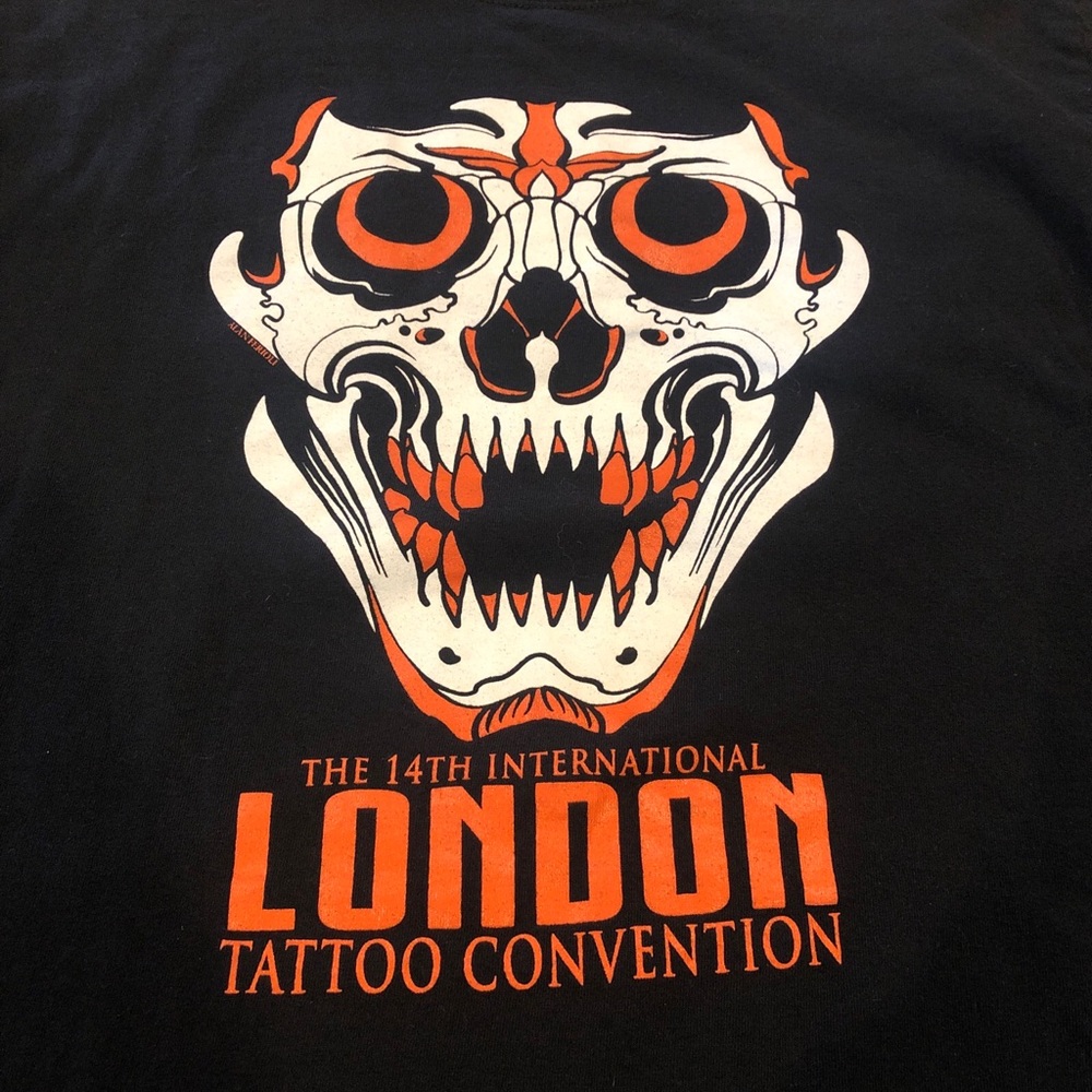 Large black tee London Tattoo convention euc - Picture 6 of 6